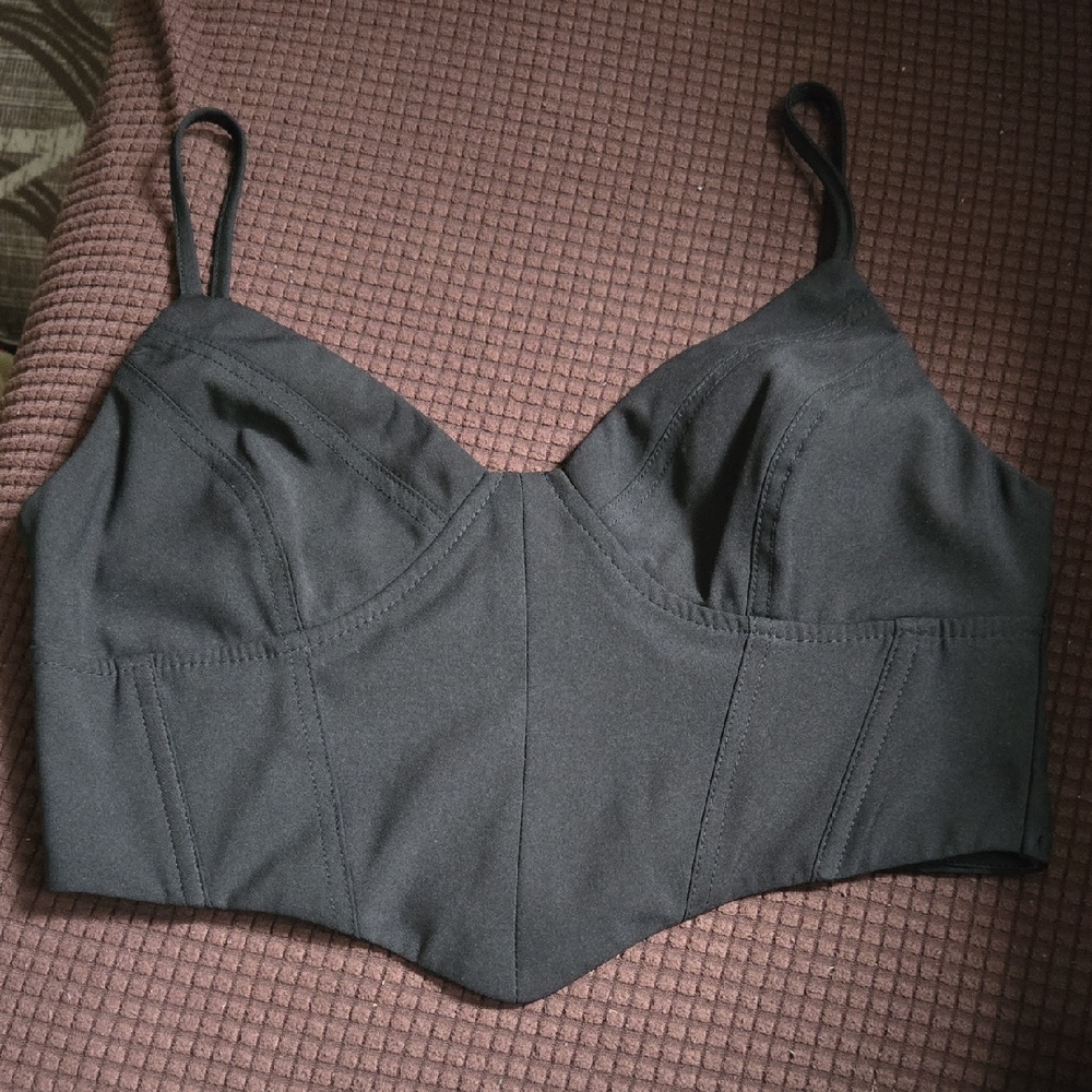 Tiger Mist Charcoal Bralette